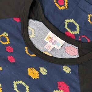 LulaRoe Randy blue top